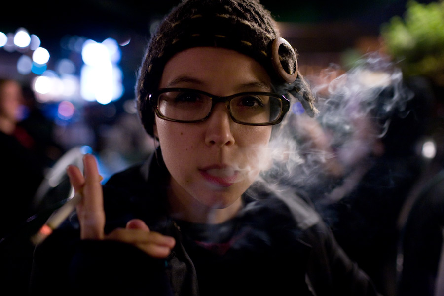 adriana doesn't smoke