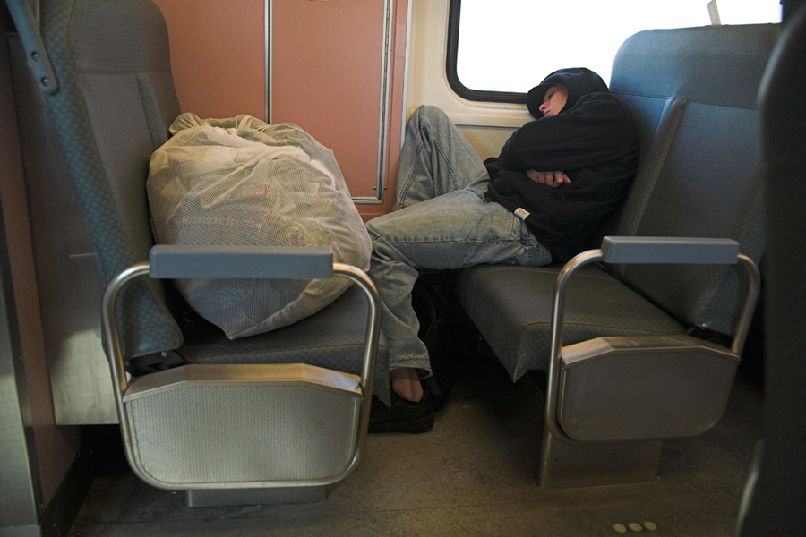 sockless commute