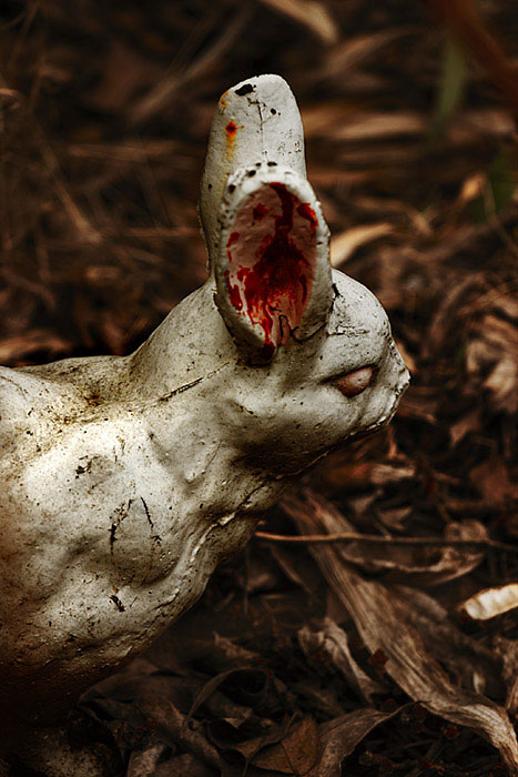 le lapin sinistre