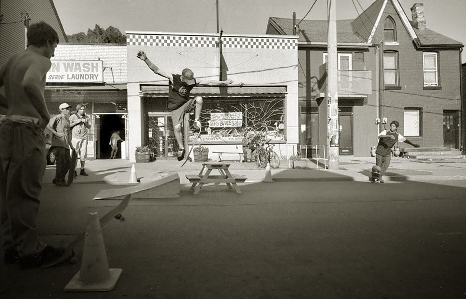 some skaters