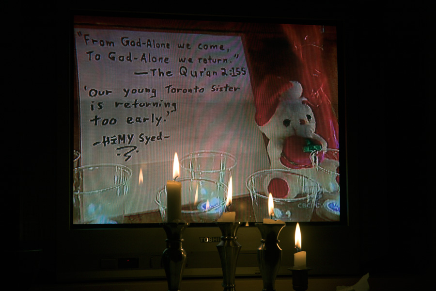 himy's words, from yonge and dundas to my living room