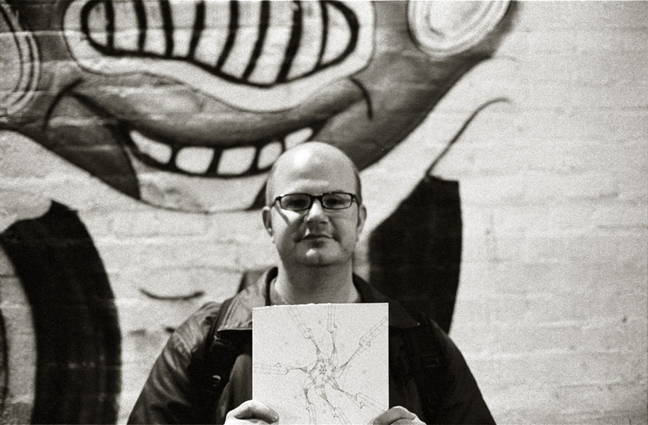 me holding cosmic star - photo by les