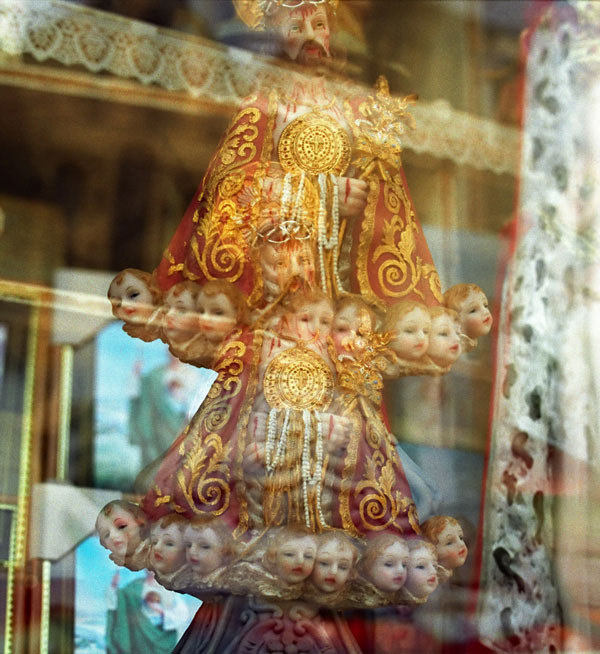 strange multiple exposure