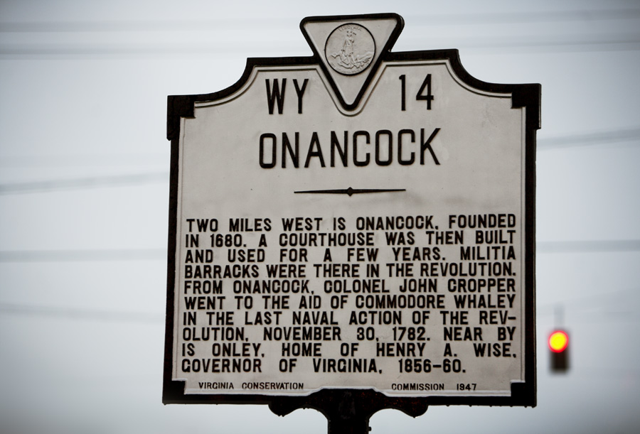 onancock - look up onan and you will understand