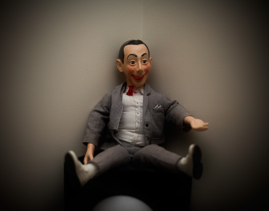 peewee, ghost of christmas past