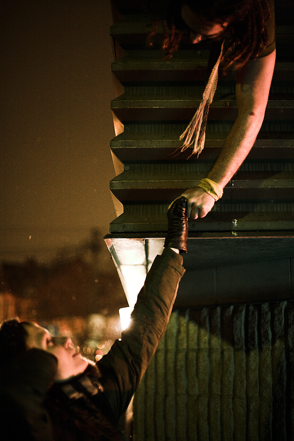 hand off