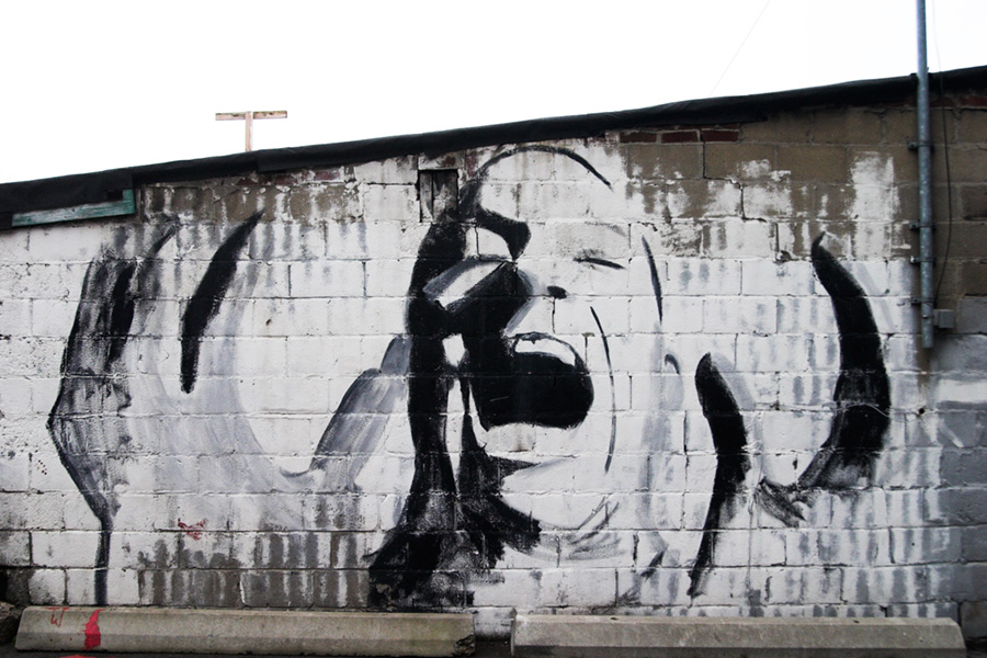 a yell