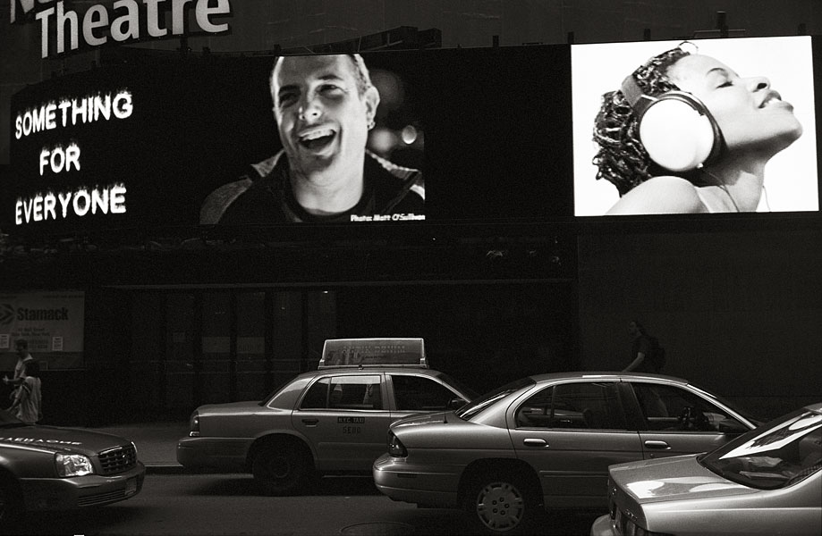 the narrative in times square