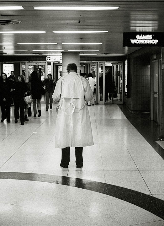 white coat