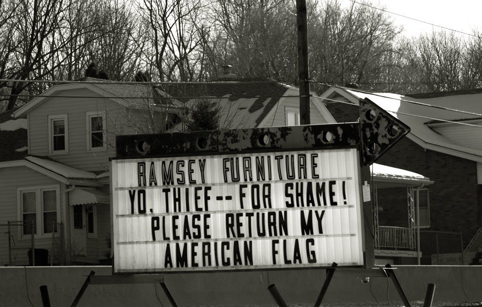 yo, thief --  for shame!